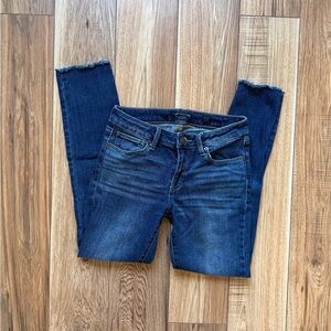 Lucky Brand Raw Hem Cropped Skinny Jeans
